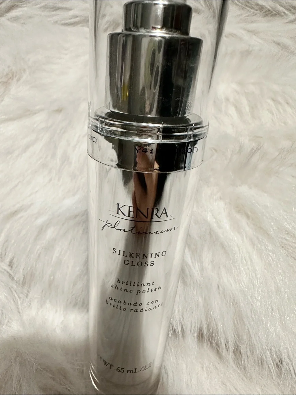 Kenra Platinum Silkening Gloss - Silver‎ Face & Hair Serum